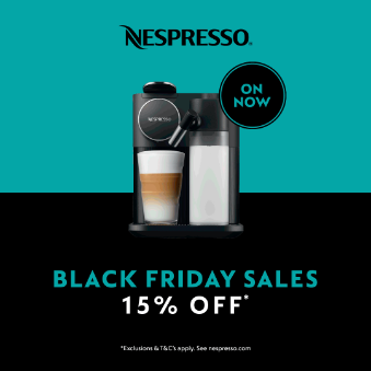 Black friday nespresso sale hotsell