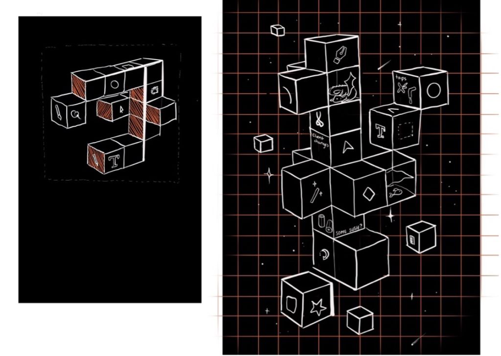 Sketch of the final design